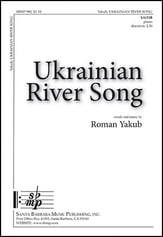 Ukrainian River Song SAB choral sheet music cover